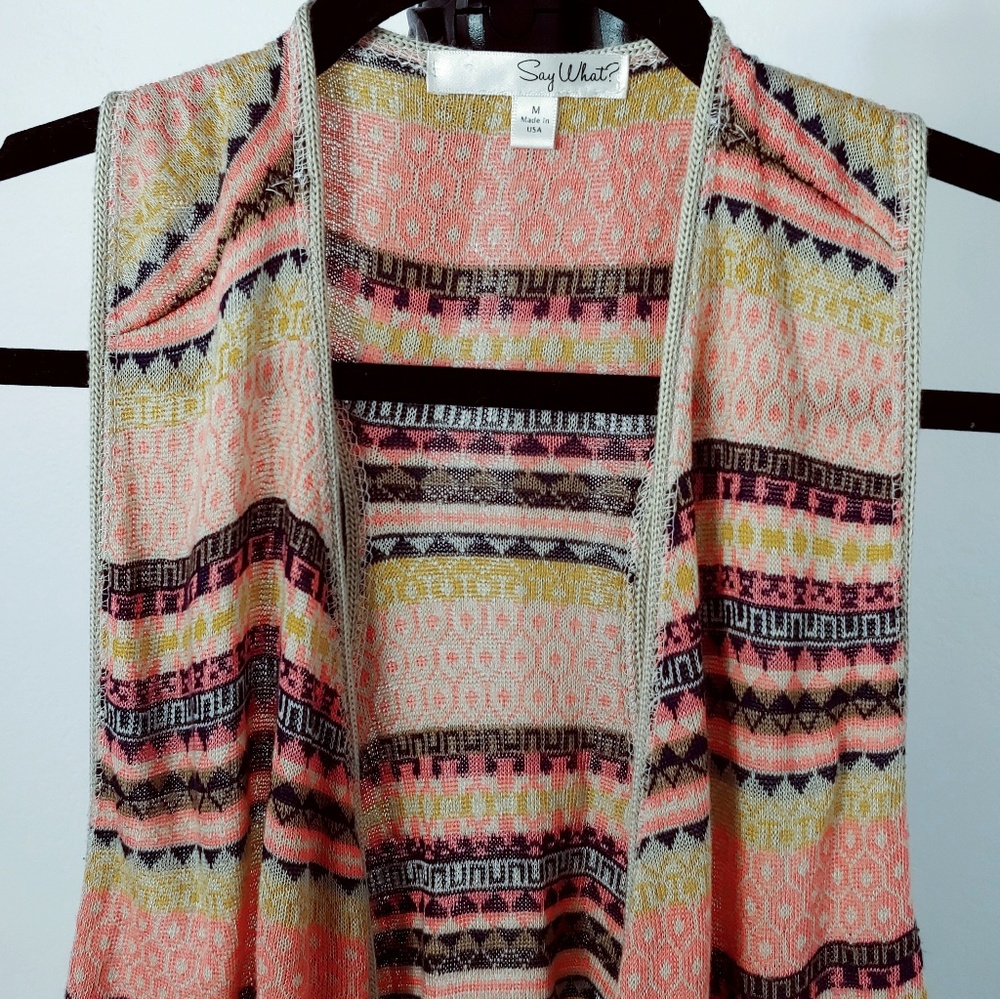 Say What? sweater wrap
